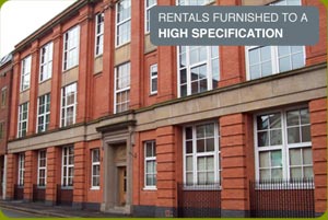 rentals furnished to a high specification